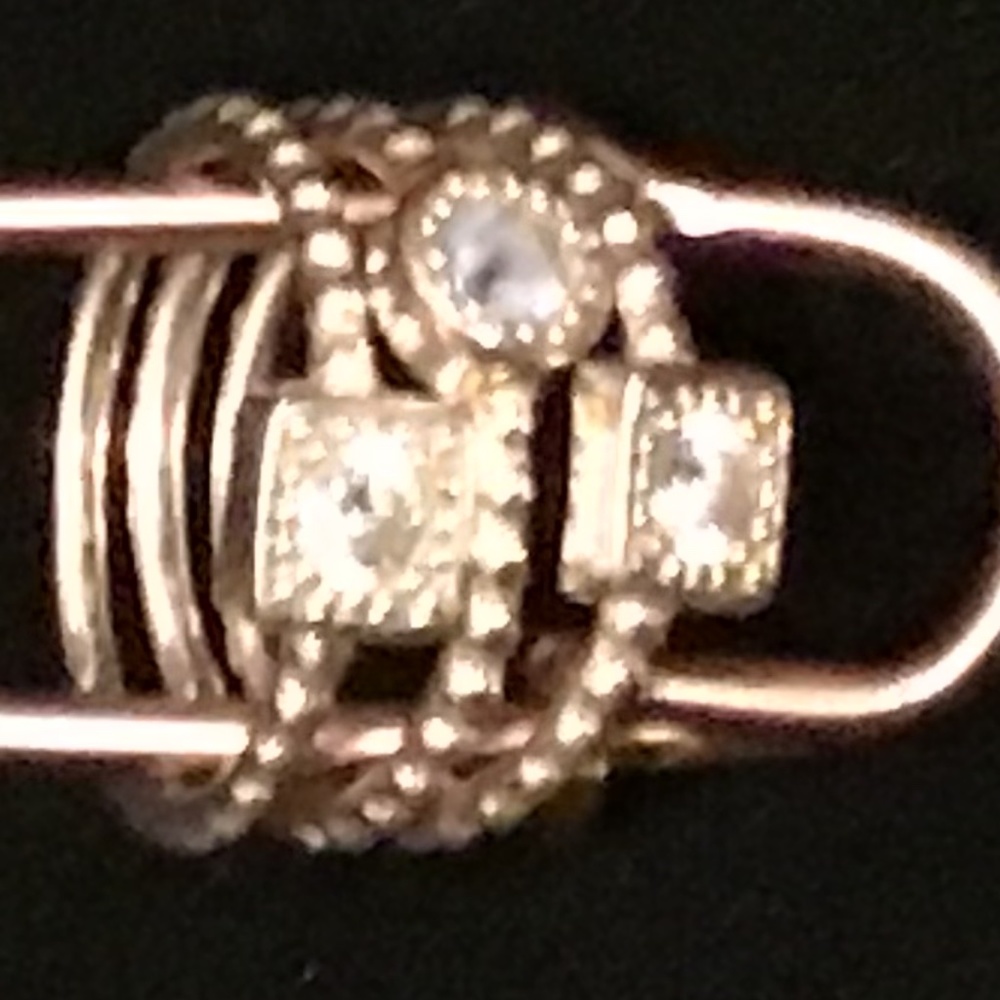 TRIO Sapphire Rings Size 7 - Picture 6 of 16